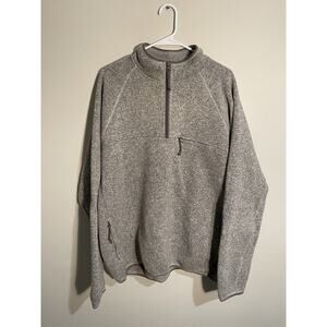 J. Crew Nordic All Weather Design Sherpa Polartec Fleece Pullover Men's Size XXL